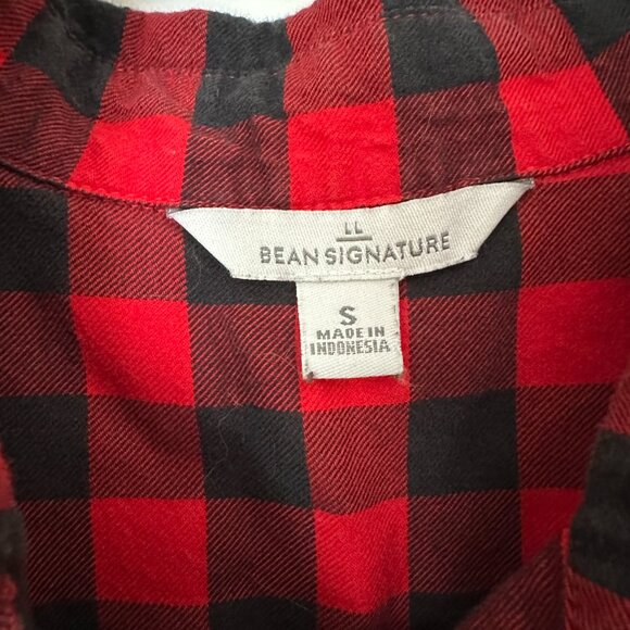 LL Bean Signature Lightweight Flannel Shirt - Picture 2 of 4